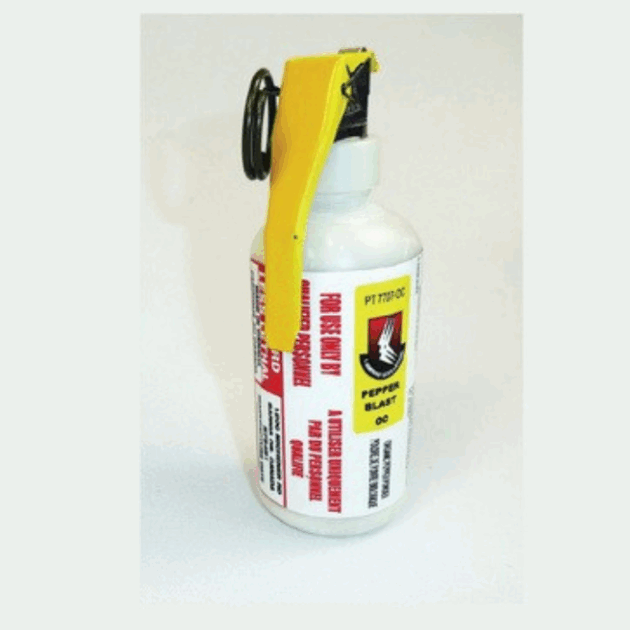 Lightweight Pepper Blast Crowd Control Device